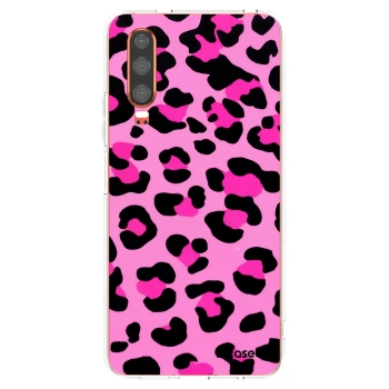 Picasee silikonska prozirna maskica za Huawei P30 - Pink Tiger