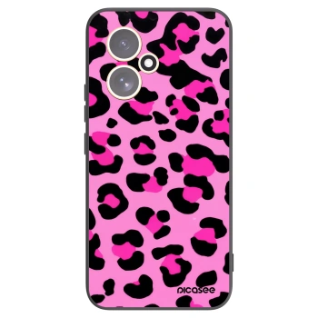 Picasee crna silikonska maskica za Honor 400 5G - Pink Tiger