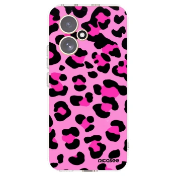 Picasee silikonska prozirna maskica za Honor 400 5G - Pink Tiger