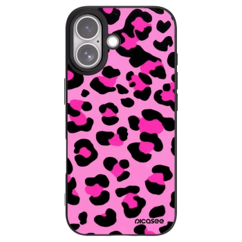 Picasee crna silikonska maskica za Apple iPhone 17 - Pink Tiger