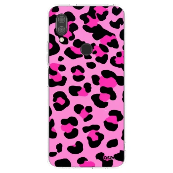 Picasee silikonska prozirna maskica za Xiaomi Redmi 7 - Pink Tiger