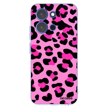 Picasee silikonska prozirna maskica za Xiaomi Redmi 15C 4G - Pink Tiger