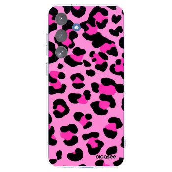 Picasee silikonska prozirna maskica za Samsung Galaxy S25 FE 5G - Pink Tiger