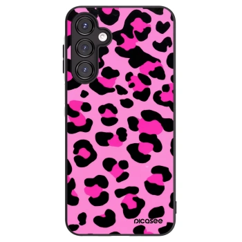 Picasee crna silikonska maskica za Samsung Galaxy A16 4G - Pink Tiger