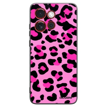 Picasee crna silikonska maskica za Motorola Edge 60 Neo 5G - Pink Tiger