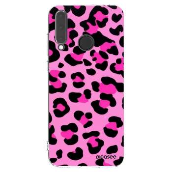 Picasee silikonska prozirna maskica za Honor 20 Lite - Pink Tiger