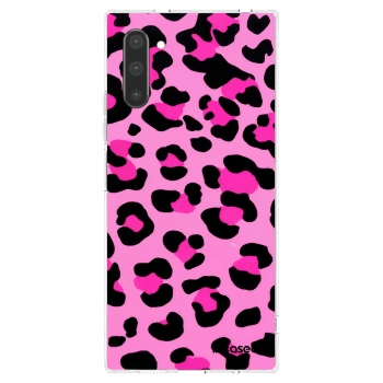 Picasee silikonska prozirna maskica za Samsung Galaxy Note 10 N970F - Pink Tiger