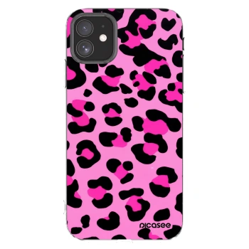 Picasee silikonska prozirna maskica za Apple iPhone 11 - Pink Tiger