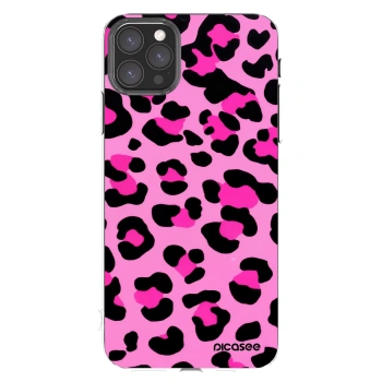 Picasee silikonska prozirna maskica za Apple iPhone 11 Pro Max - Pink Tiger