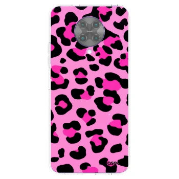 Picasee silikonska prozirna maskica za Xiaomi Poco F2 Pro - Pink Tiger