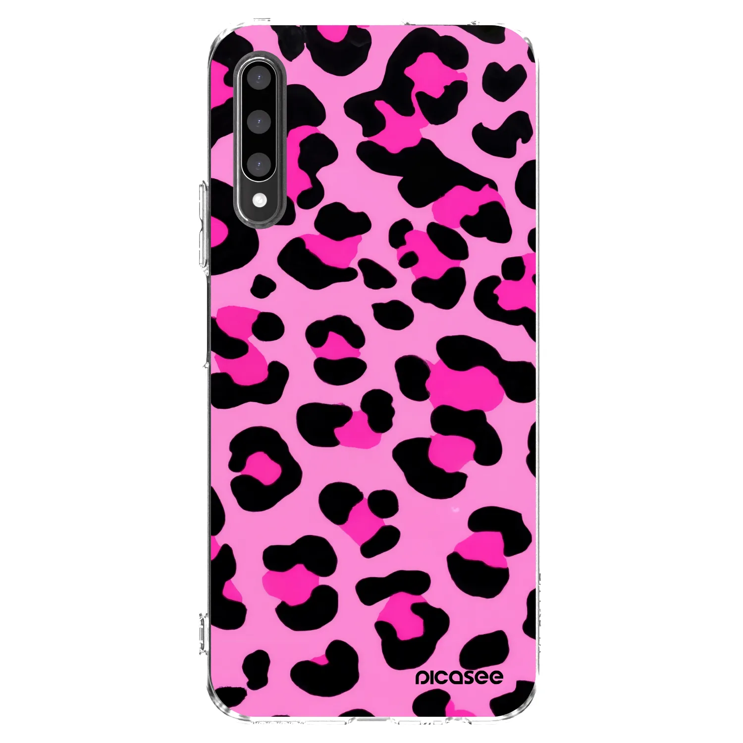 Picasee silikonska prozirna maskica za Honor 9X Pro - Pink Tiger