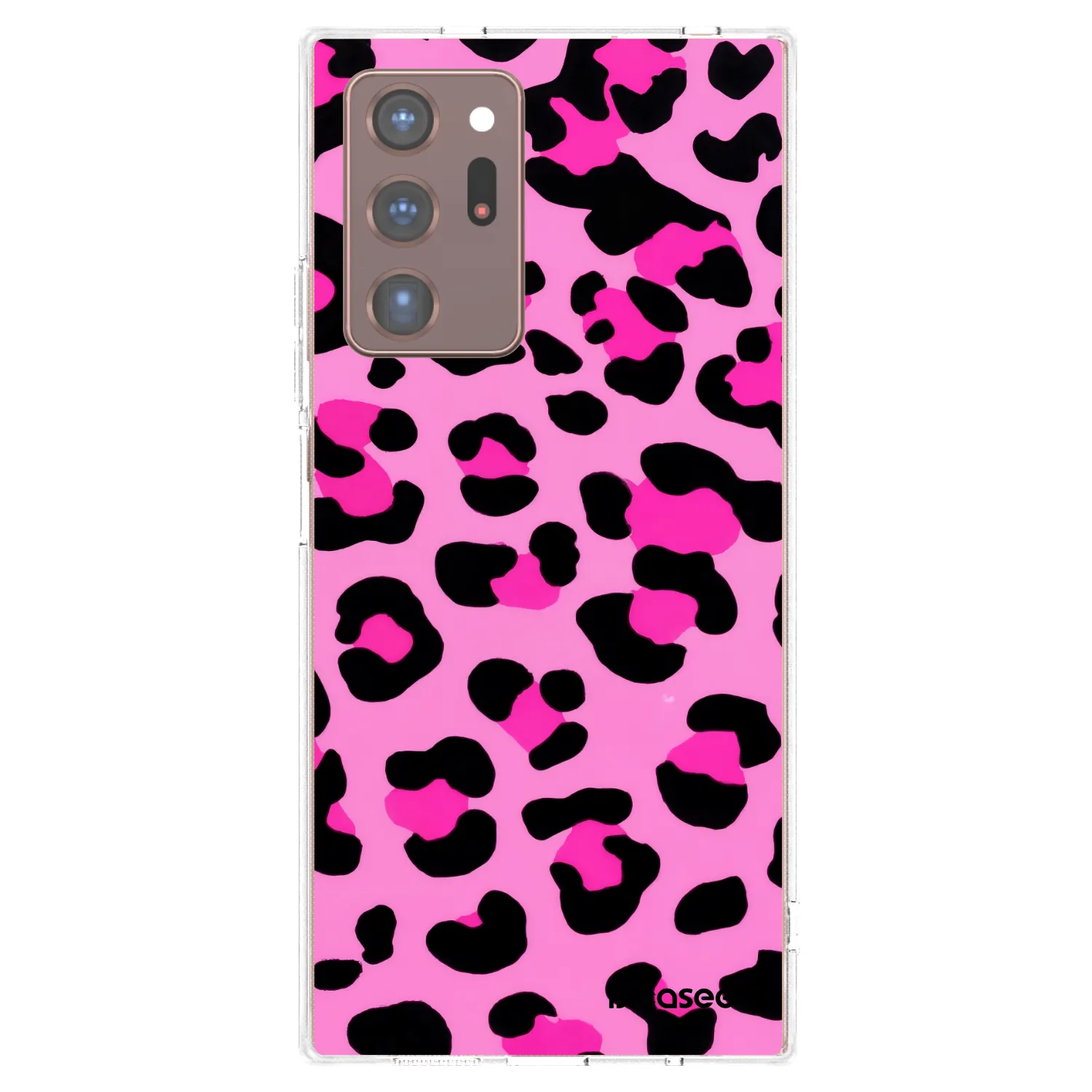 Picasee silikonska prozirna maskica za Samsung Galaxy Note 20 Ultra - Pink Tiger