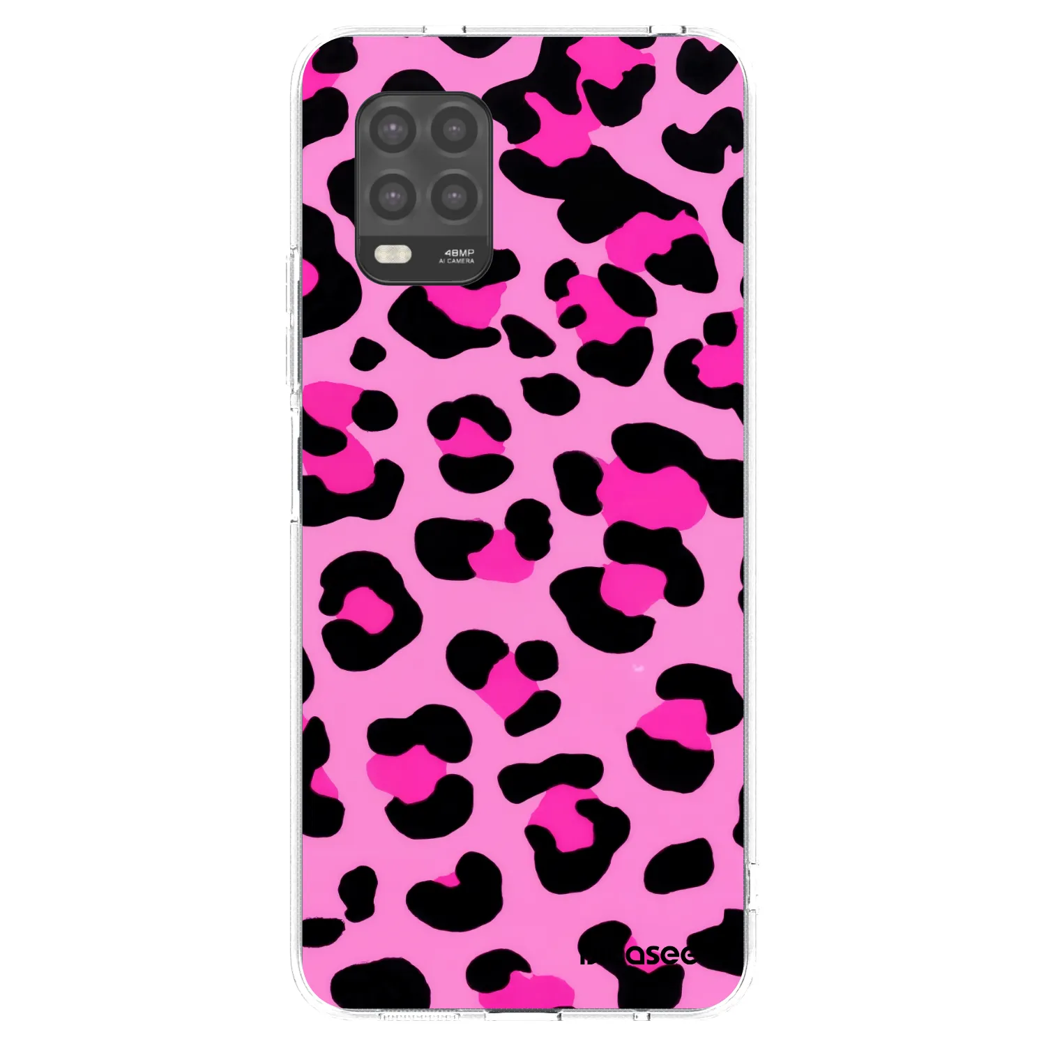 Picasee silikonska prozirna maskica za Xiaomi Mi 10 Lite - Pink Tiger