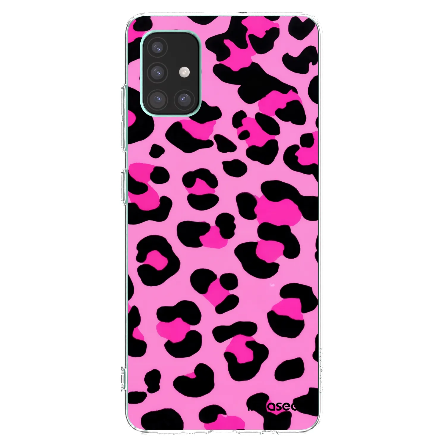 Picasee silikonska prozirna maskica za Samsung Galaxy M51 M515F - Pink Tiger