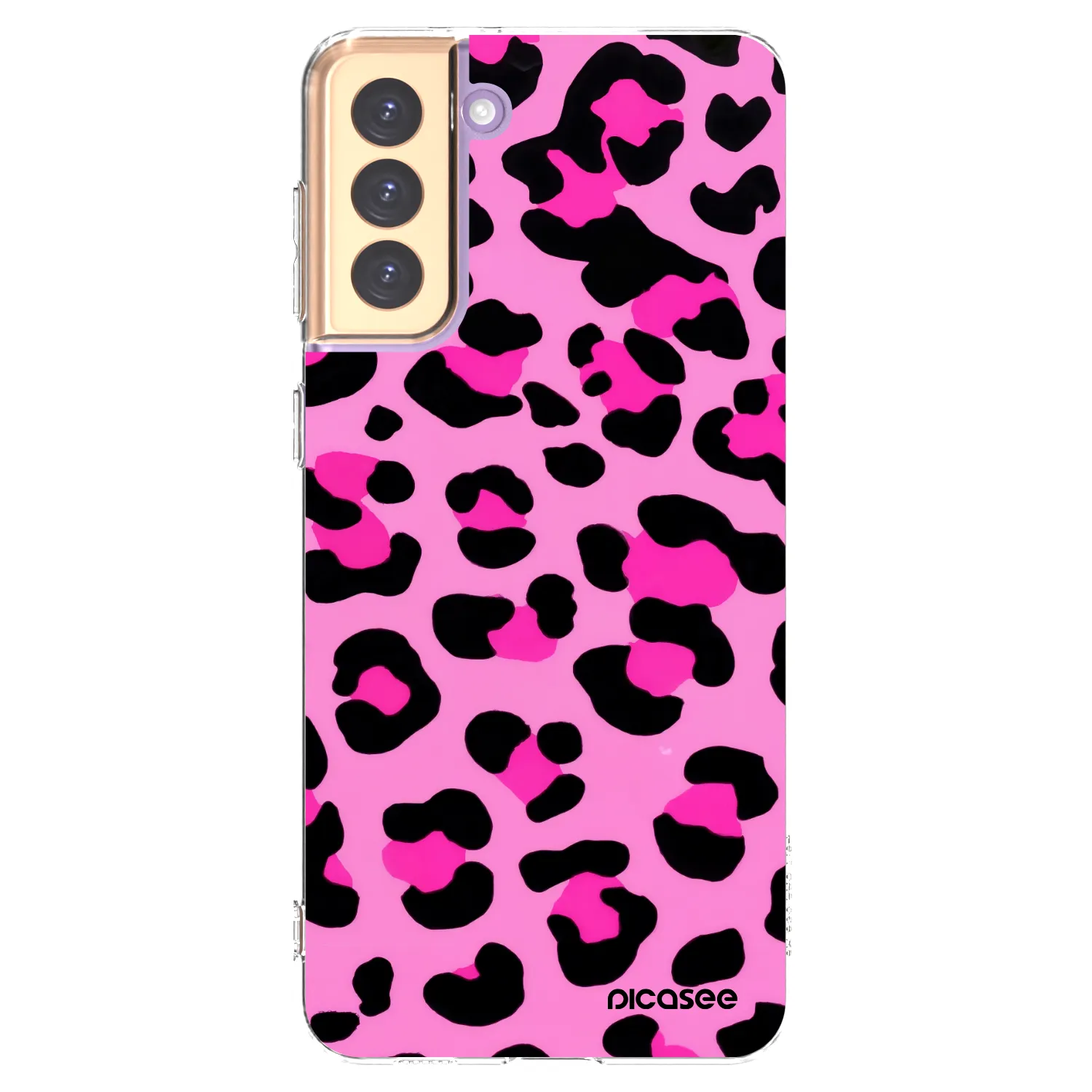 Picasee silikonska prozirna maskica za Samsung Galaxy S21+ 5G G996F - Pink Tiger