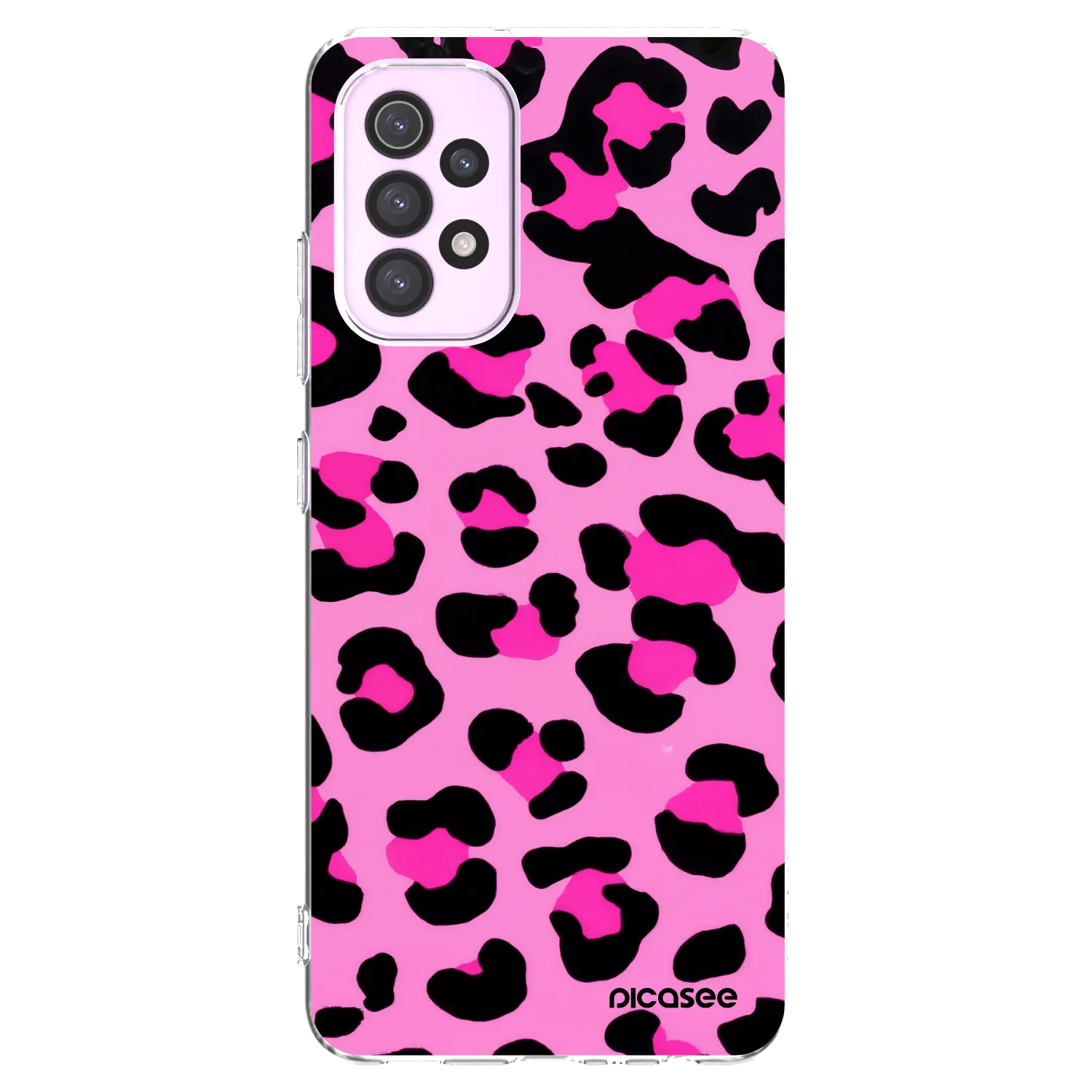 Picasee silikonska prozirna maskica za Samsung Galaxy A32 5G A326B - Pink Tiger