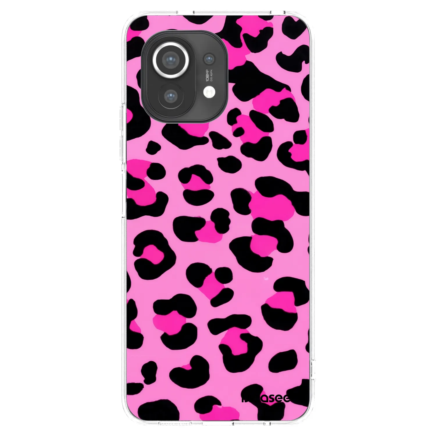 Picasee silikonska prozirna maskica za Xiaomi Mi 11 - Pink Tiger