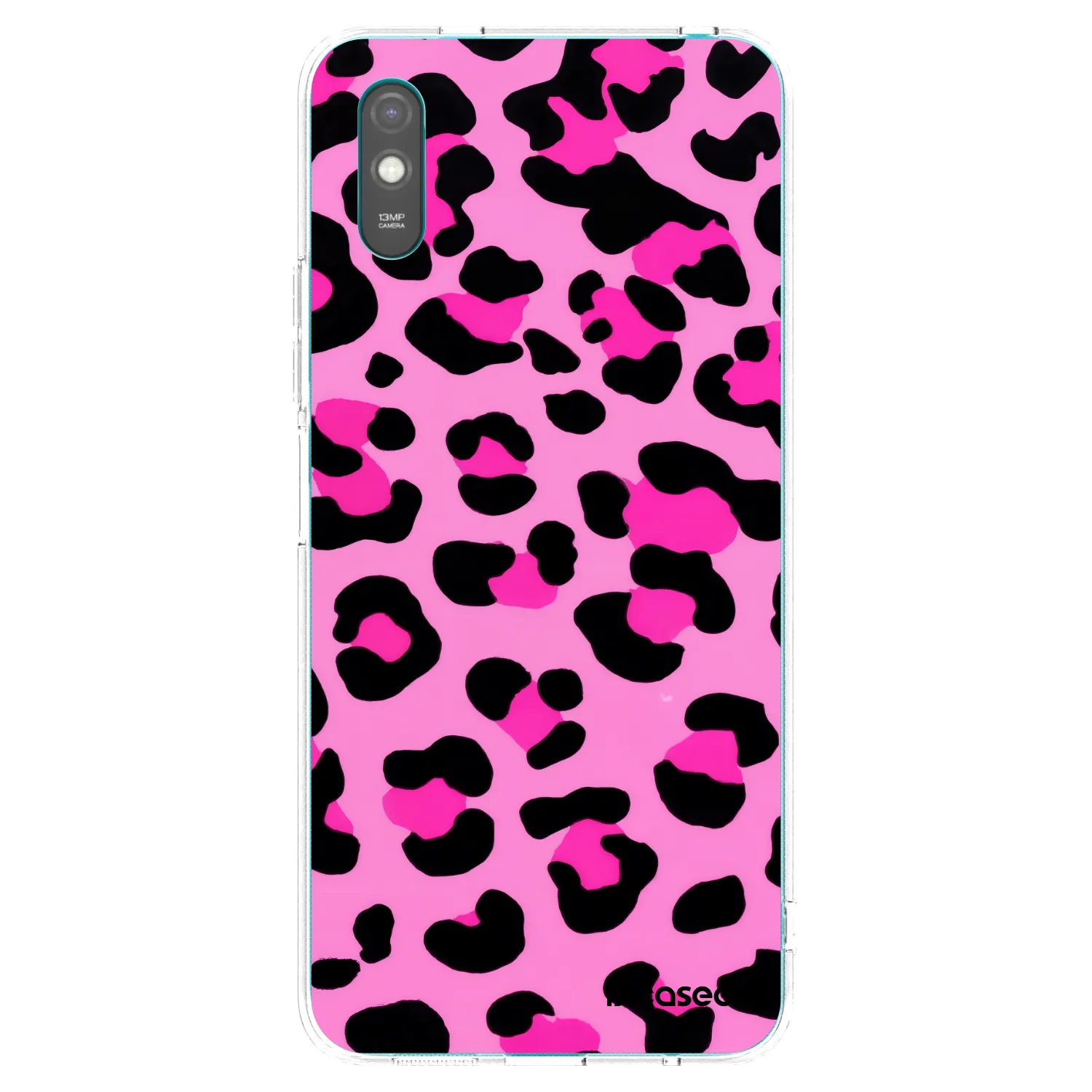 Picasee silikonska prozirna maskica za Xiaomi Redmi 9AT - Pink Tiger