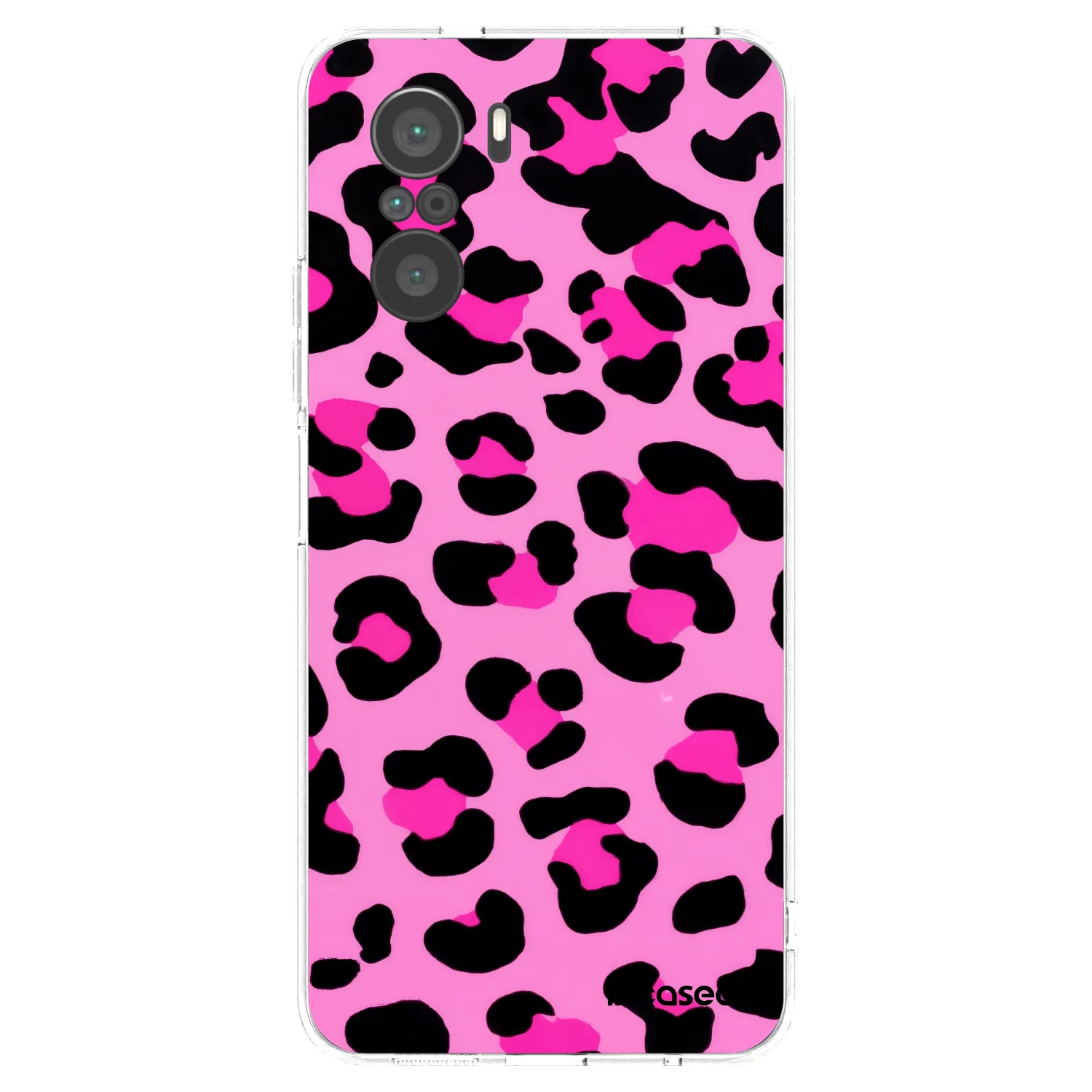 Picasee silikonska prozirna maskica za Xiaomi Poco F3 - Pink Tiger