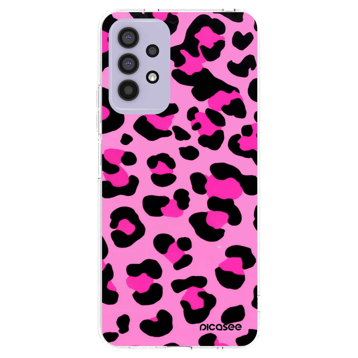 Picasee silikonska prozirna maskica za Samsung Galaxy A32 4G SM-A325F - Pink Tiger