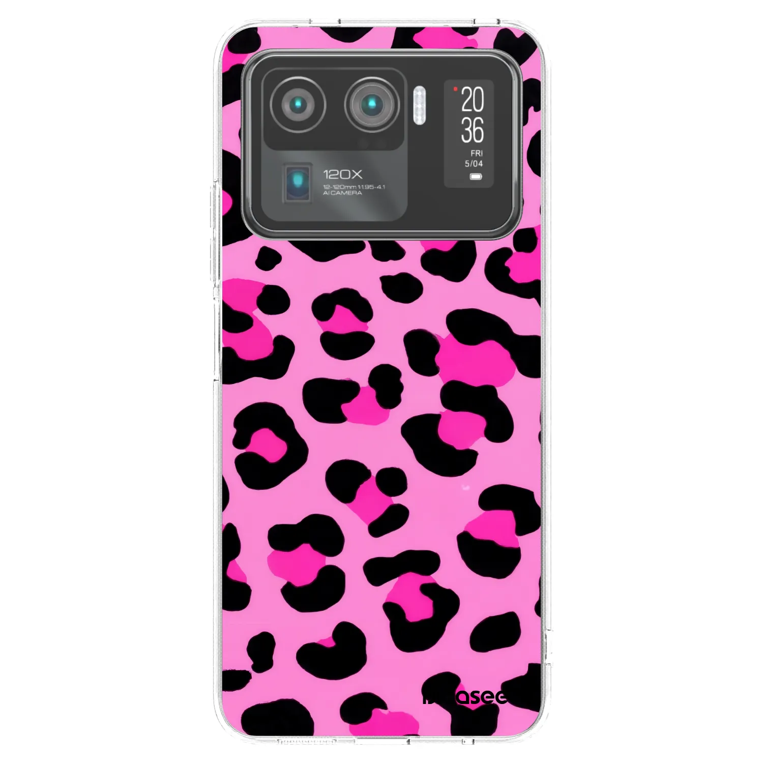 Picasee silikonska prozirna maskica za Xiaomi Mi 11 Ultra - Pink Tiger