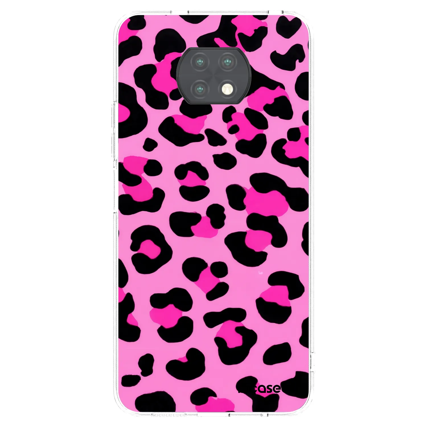 Picasee silikonska prozirna maskica za Xiaomi Redmi Note 9T - Pink Tiger
