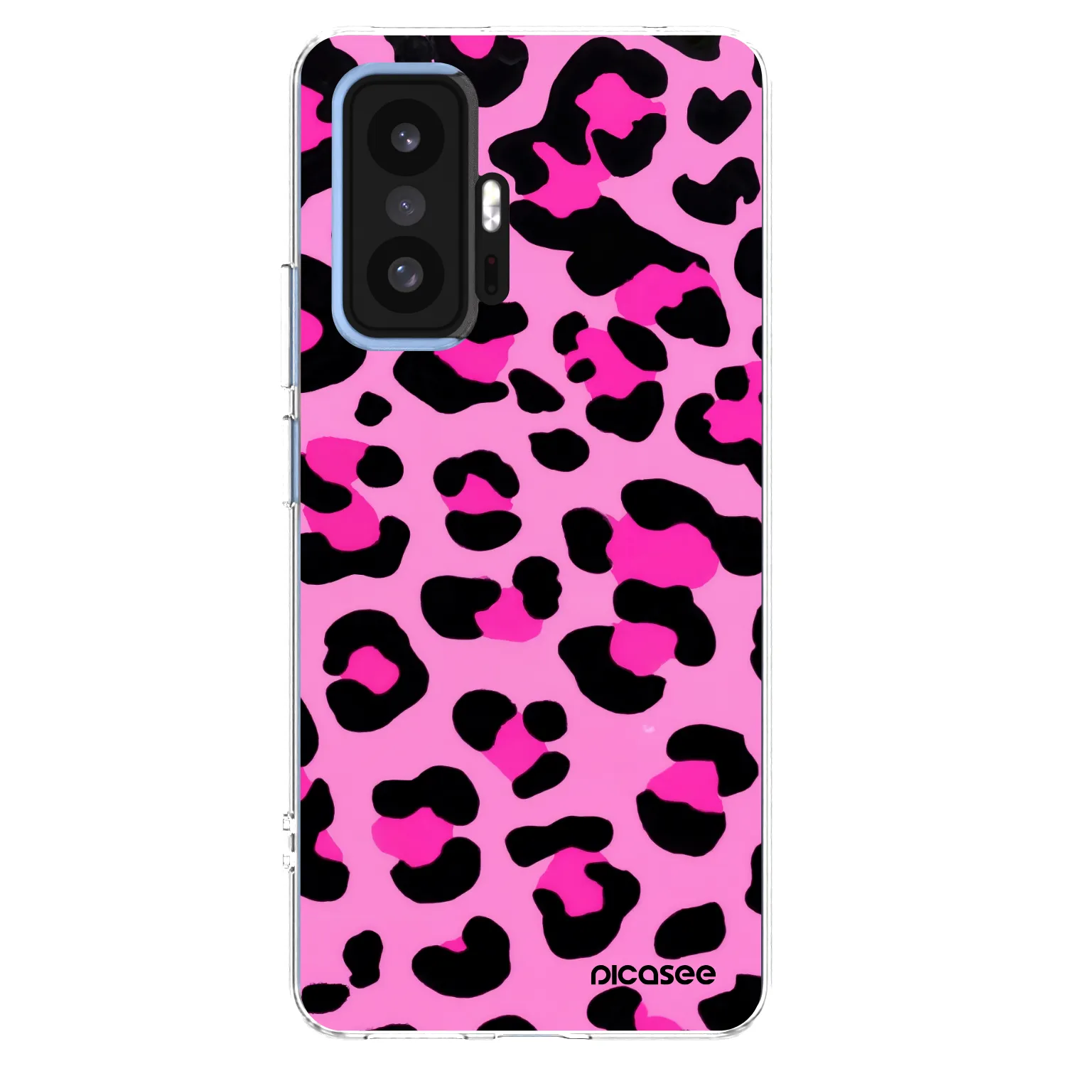 Picasee silikonska prozirna maskica za Xiaomi 11T - Pink Tiger