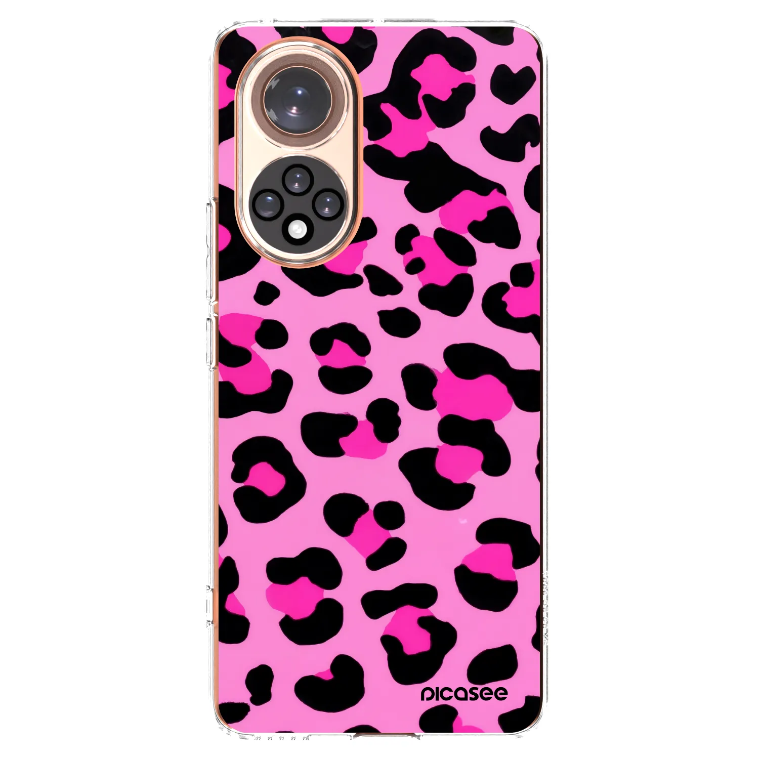 Picasee silikonska prozirna maskica za Huawei Nova 9 - Pink Tiger