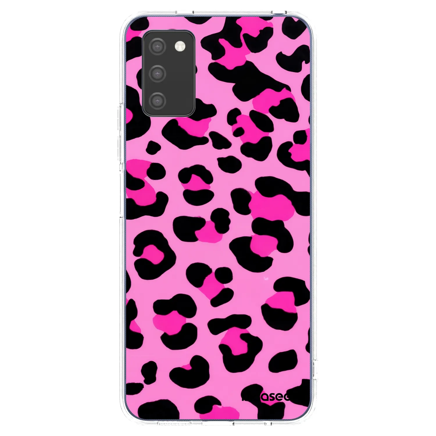 Picasee silikonska prozirna maskica za Samsung Galaxy A03s A037G - Pink Tiger