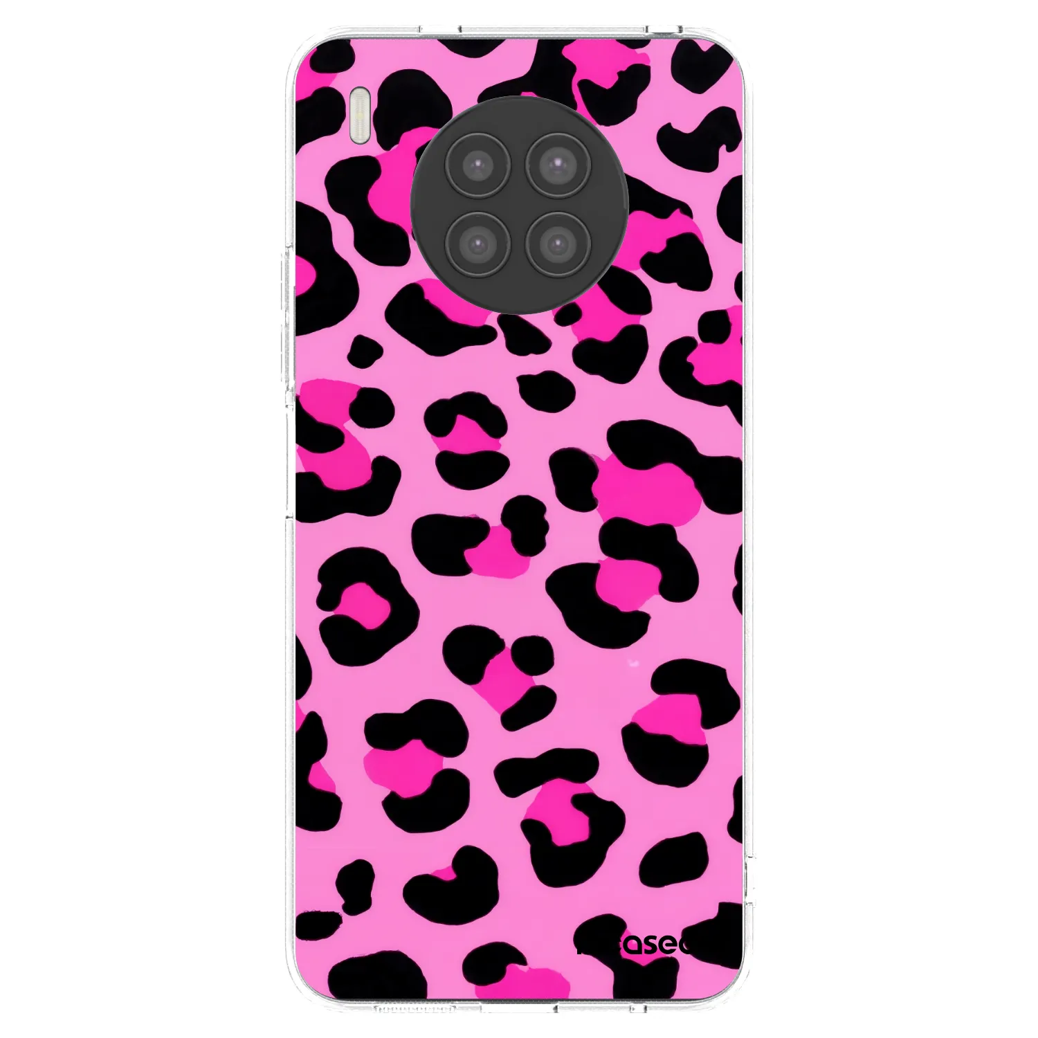 Picasee silikonska prozirna maskica za Huawei Nova 8i - Pink Tiger