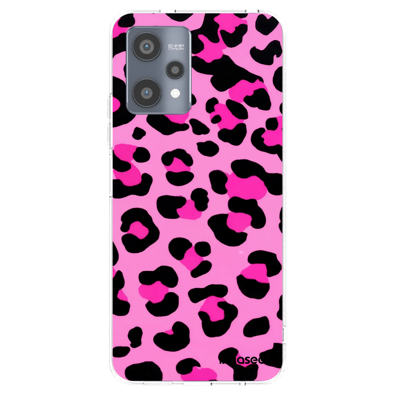Picasee silikonska prozirna maskica za Realme 9 Pro 5G - Pink Tiger
