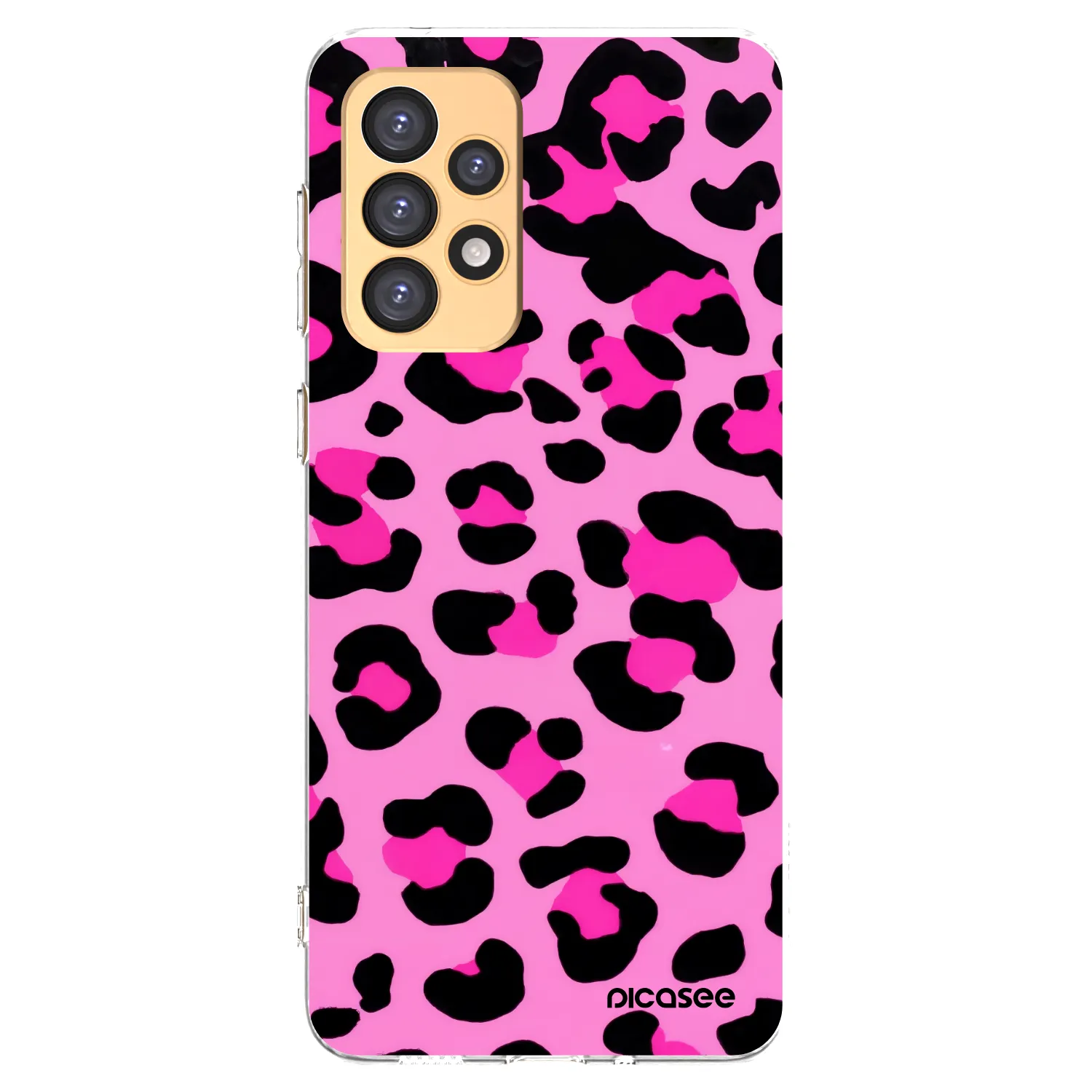 Picasee silikonska prozirna maskica za Samsung Galaxy A33 5G A336 - Pink Tiger