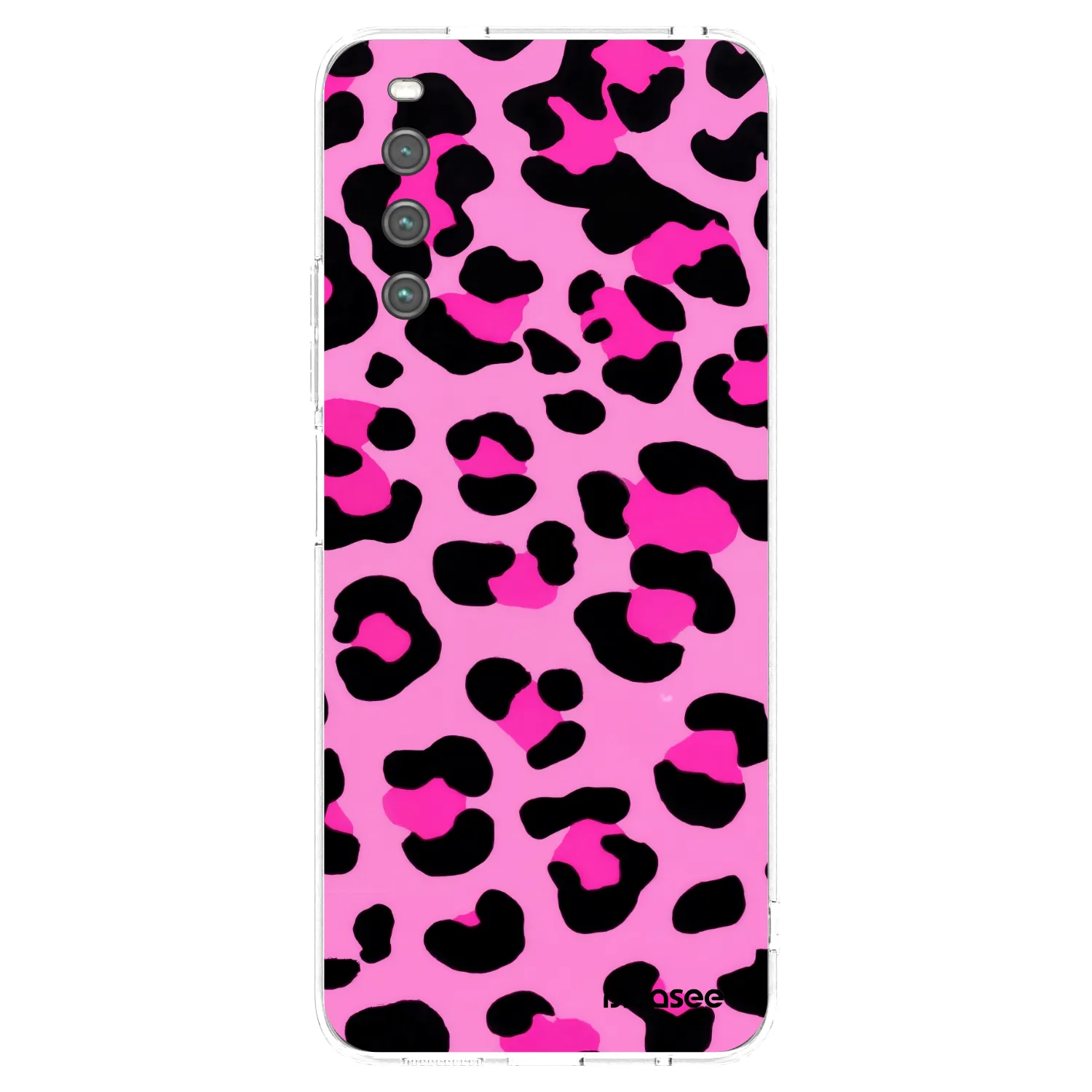 Picasee silikonska prozirna maskica za Sony Xperia 10 IV 5G - Pink Tiger