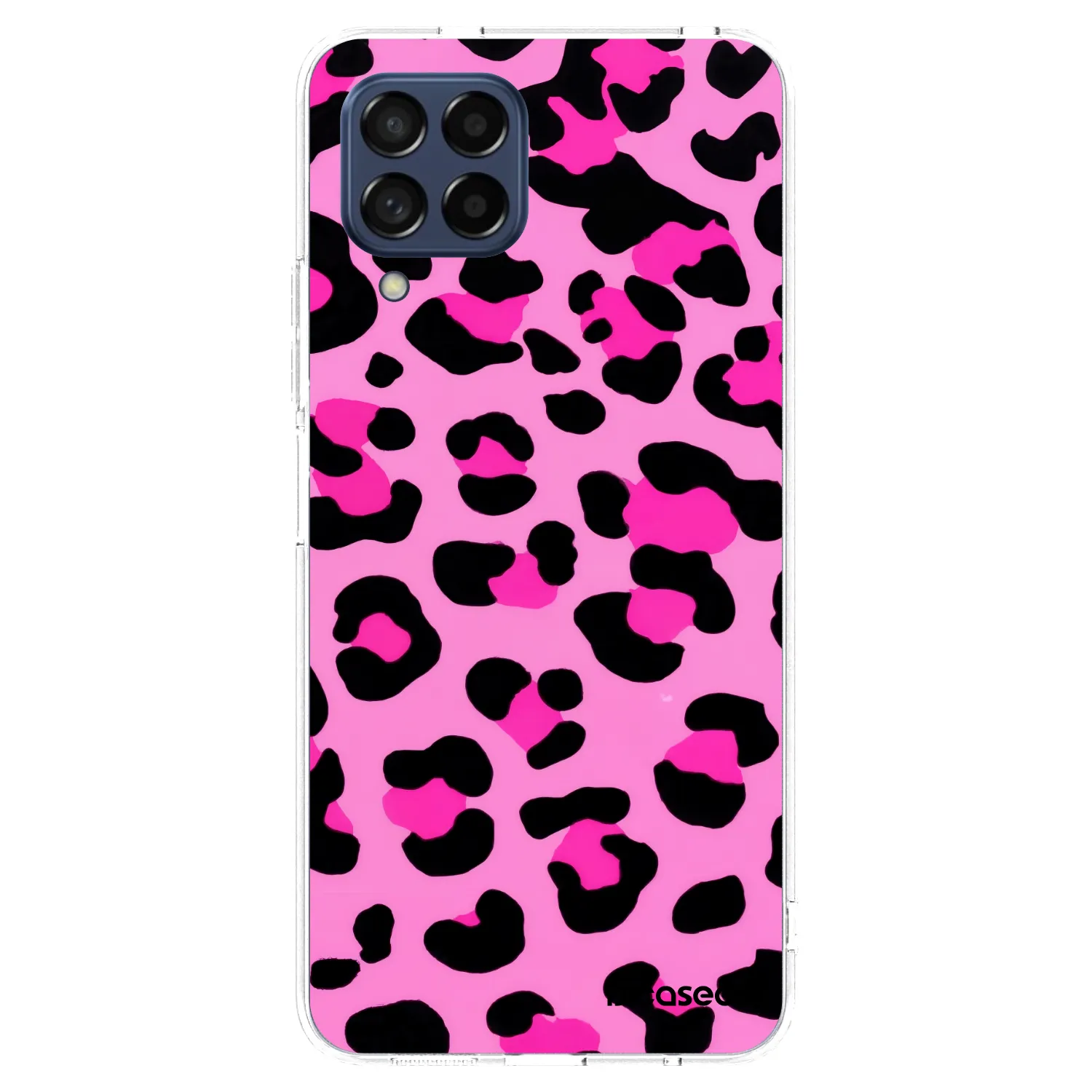 Picasee silikonska prozirna maskica za Samsung Galaxy M53 5G - Pink Tiger