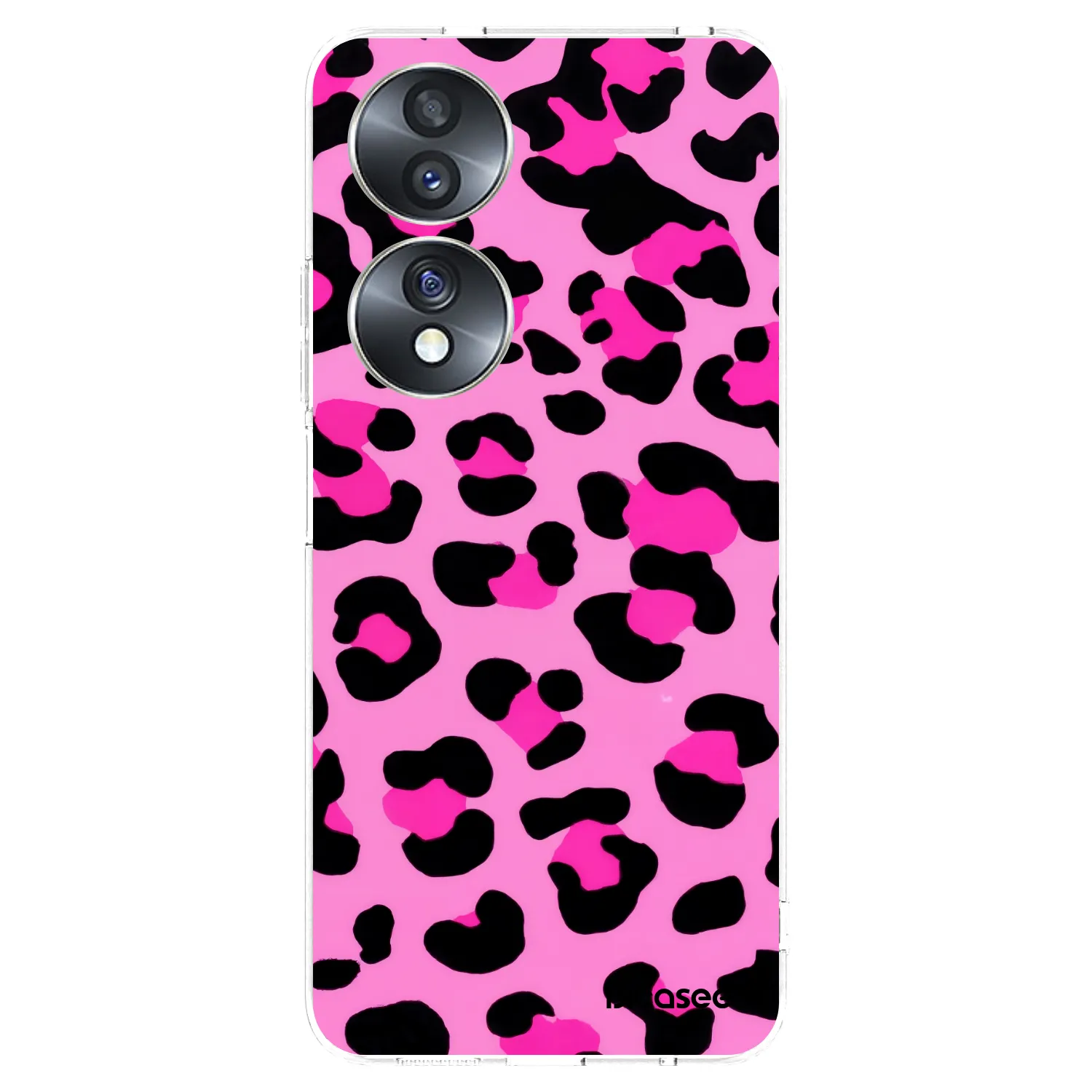 Picasee silikonska prozirna maskica za Honor 70 - Pink Tiger