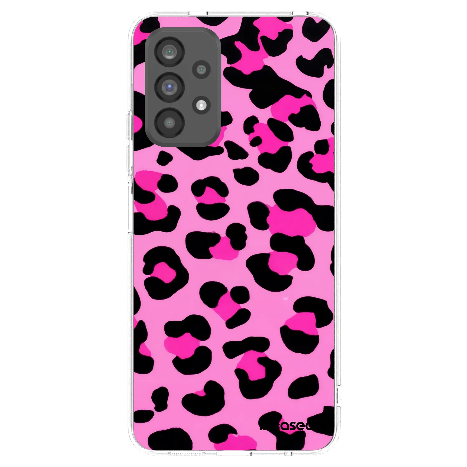 Picasee silikonska prozirna maskica za Samsung Galaxy A73 5G - Pink Tiger