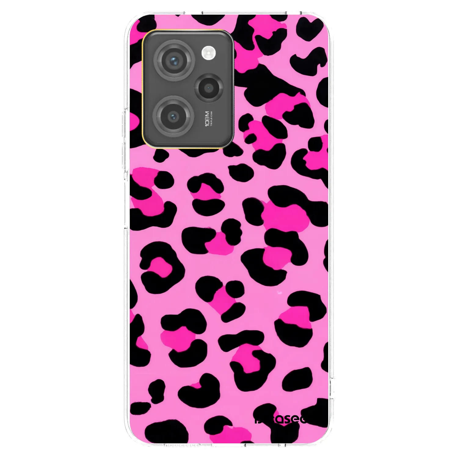 Picasee silikonska prozirna maskica za Xiaomi Poco X5 Pro - Pink Tiger