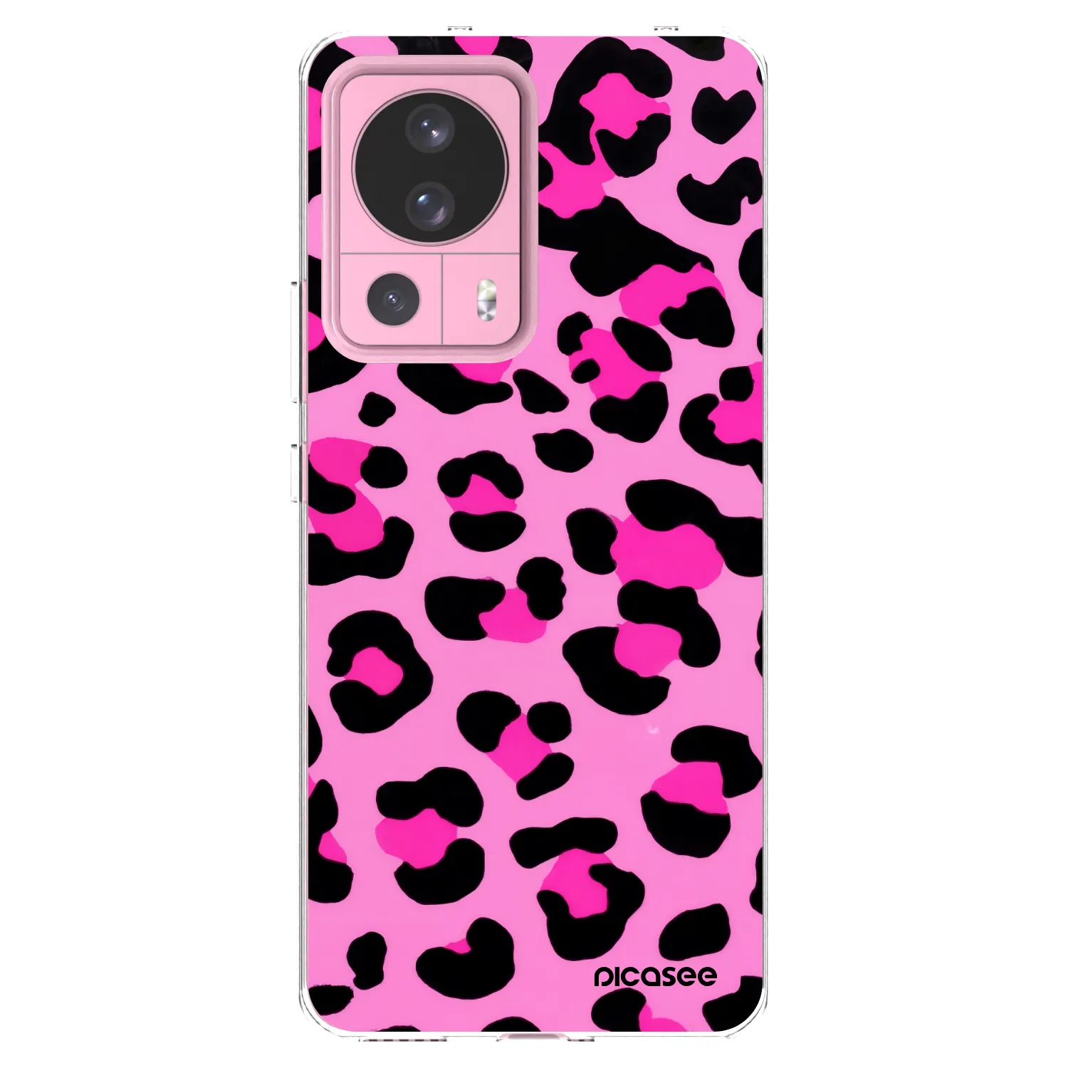 Picasee silikonska prozirna maskica za Xiaomi 13 Lite - Pink Tiger
