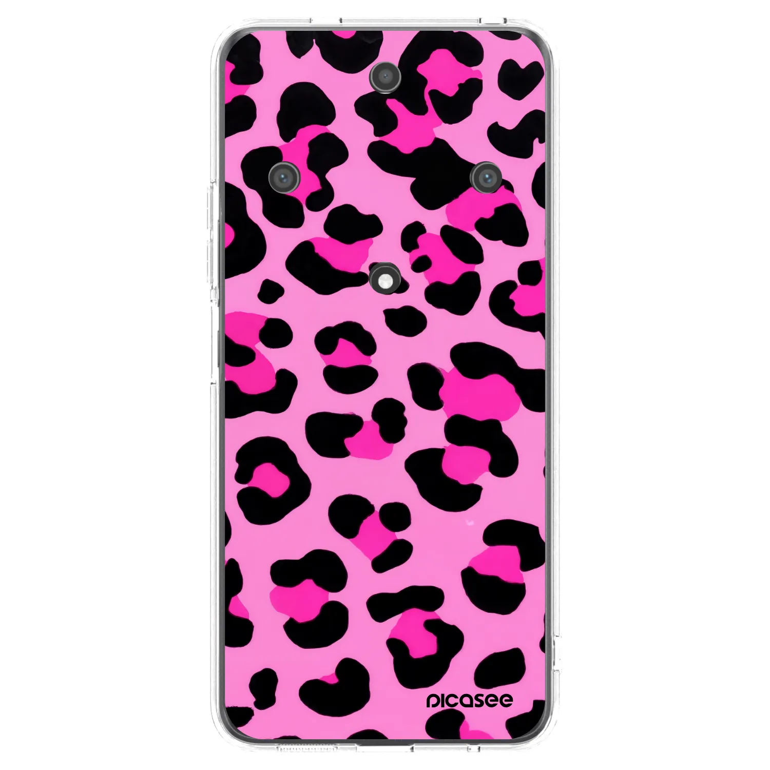 Picasee silikonska prozirna maskica za Honor Magic5 Lite 5G - Pink Tiger