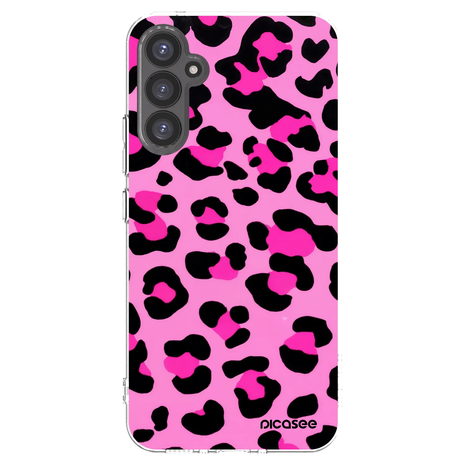 Picasee silikonska prozirna maskica za Samsung Galaxy A34 5G A346B - Pink Tiger