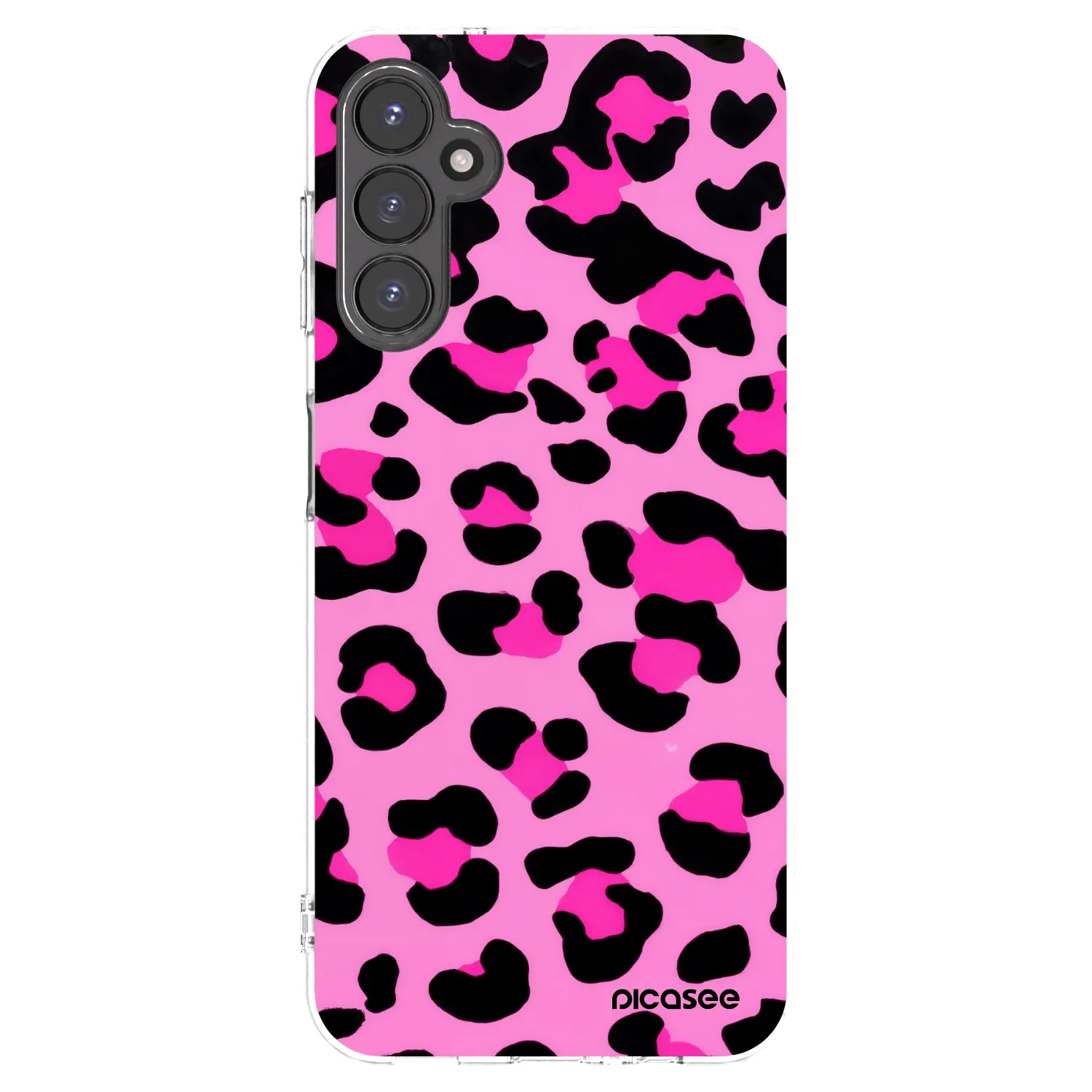 Picasee silikonska prozirna maskica za Samsung Galaxy A14 5G A146P - Pink Tiger