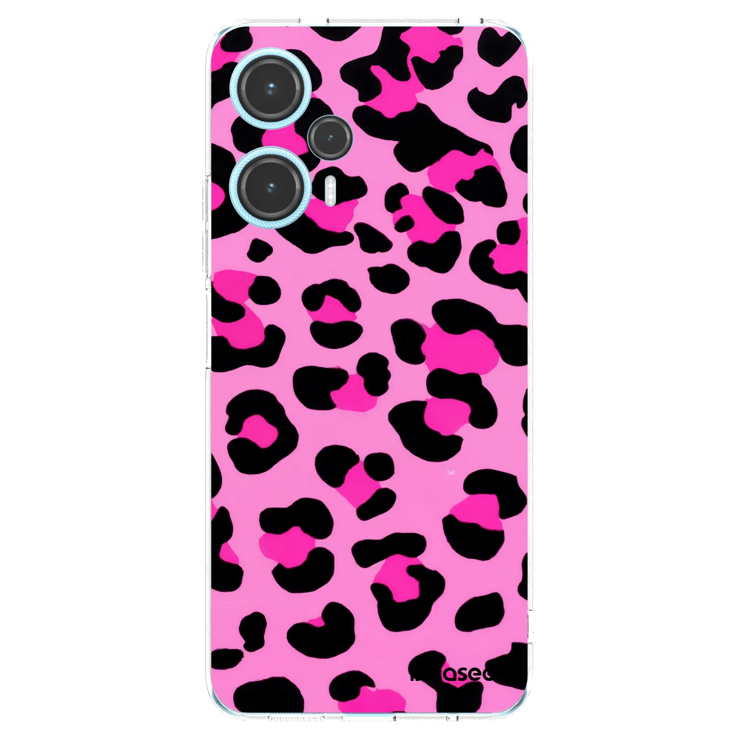 Picasee silikonska prozirna maskica za Xiaomi Poco F5 - Pink Tiger