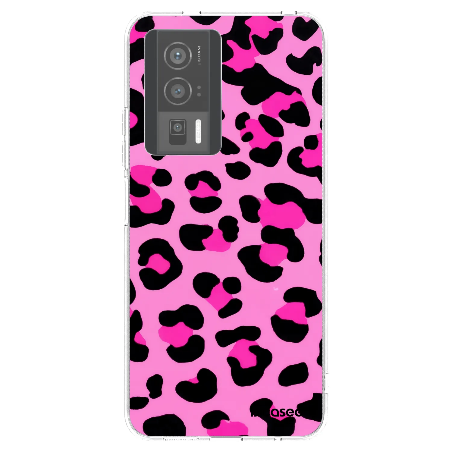 Picasee silikonska prozirna maskica za Xiaomi Poco F5 Pro 5G - Pink Tiger
