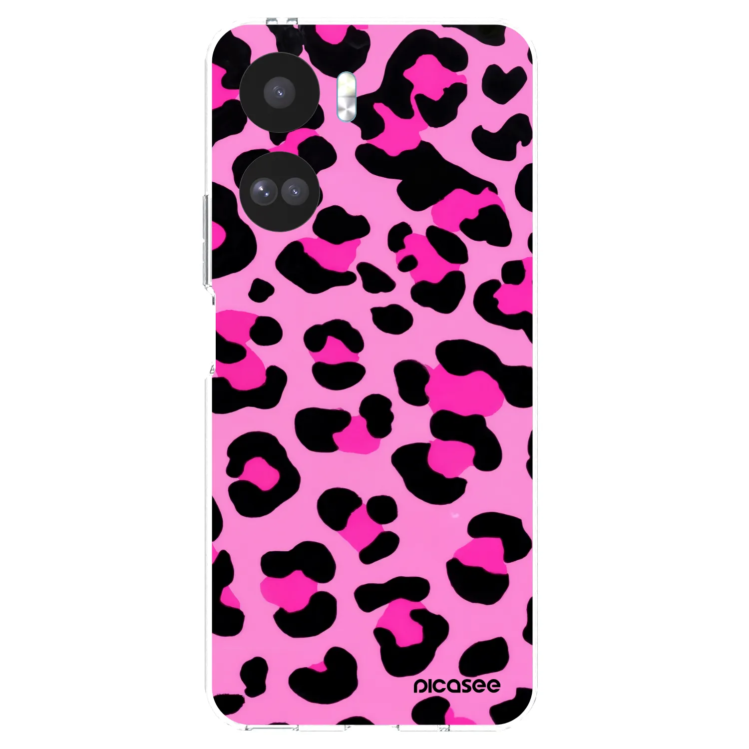 Picasee silikonska prozirna maskica za Honor 90 Lite 5G - Pink Tiger