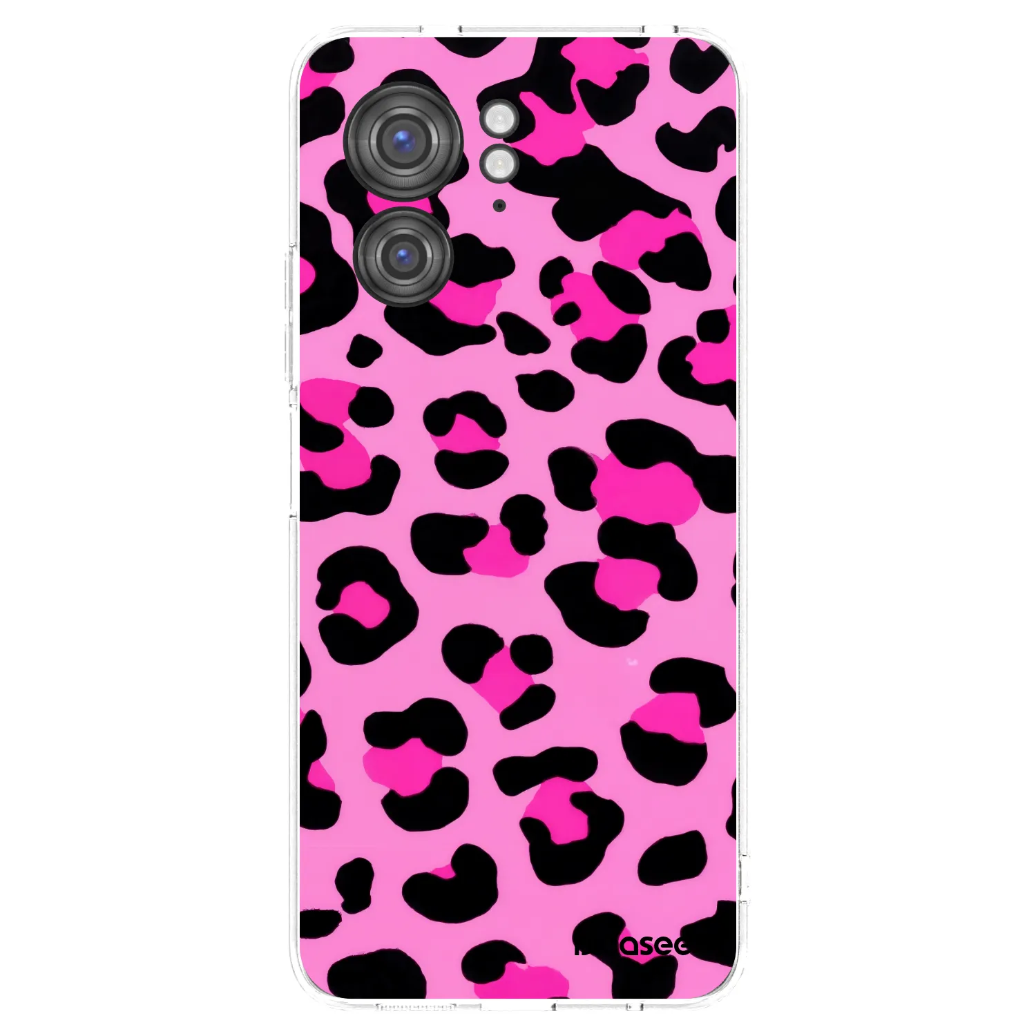 Picasee silikonska prozirna maskica za Motorola Edge 40 - Pink Tiger