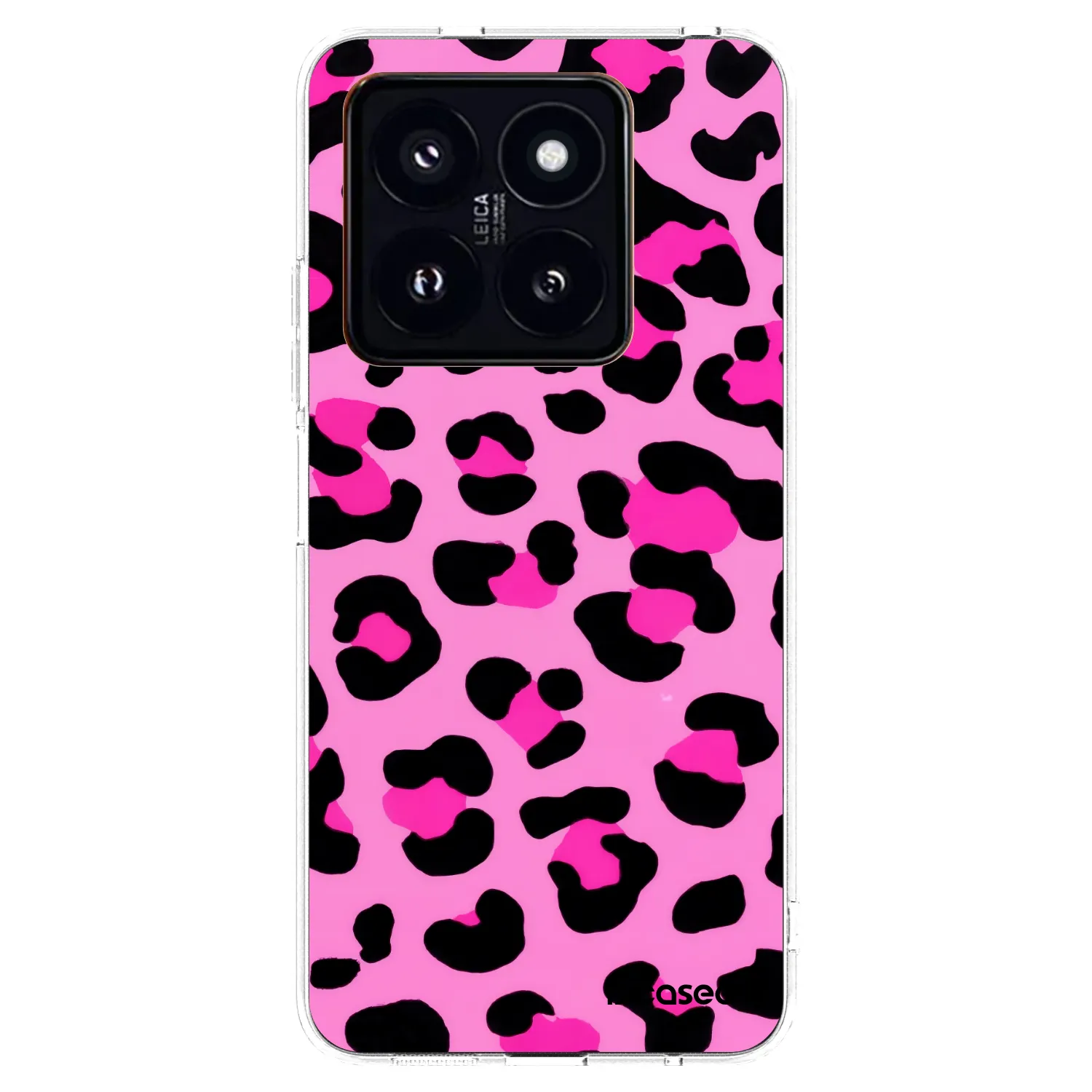Picasee silikonska prozirna maskica za Xiaomi 14 Pro - Pink Tiger