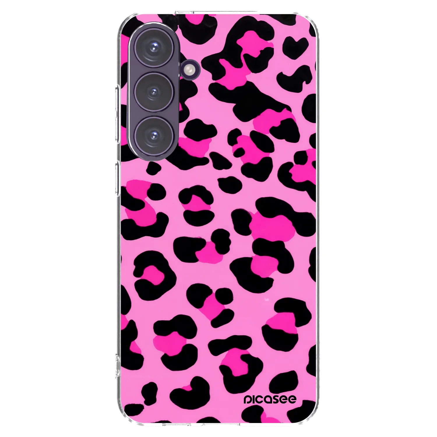 Picasee silikonska prozirna maskica za Samsung Galaxy S24+ S926B 5G - Pink Tiger