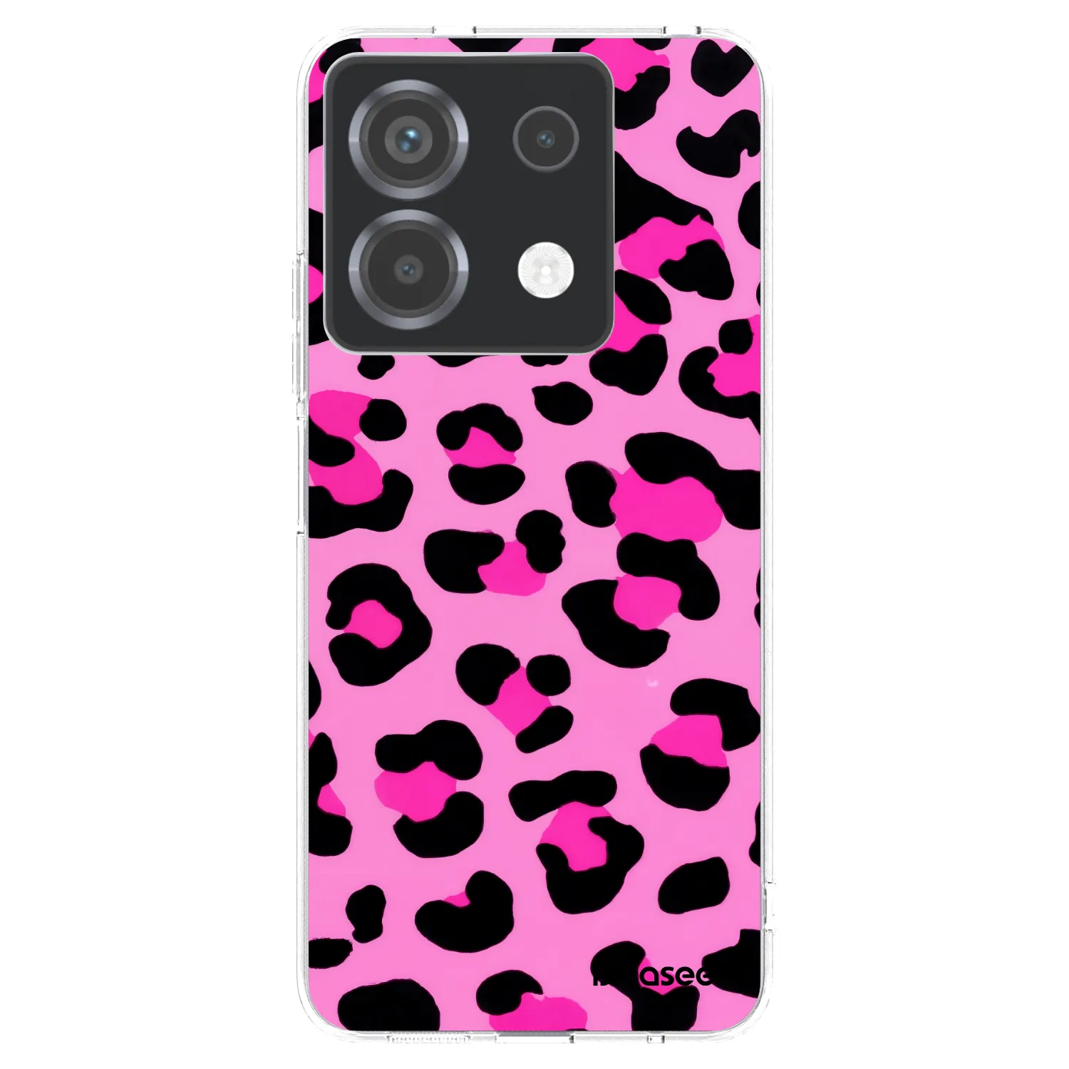 Picasee silikonska prozirna maskica za Xiaomi Poco X6 - Pink Tiger