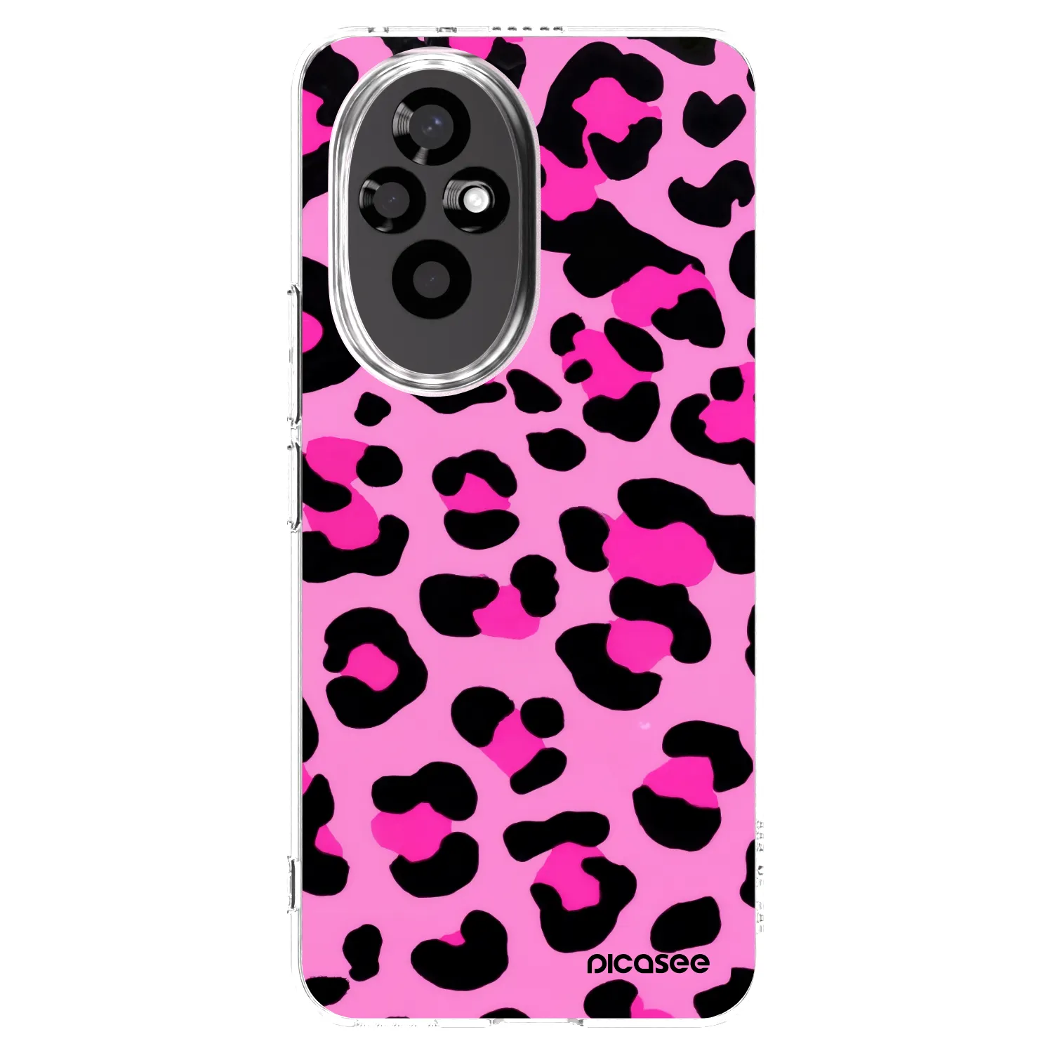 Picasee silikonska prozirna maskica za Honor 200 Pro 5G - Pink Tiger