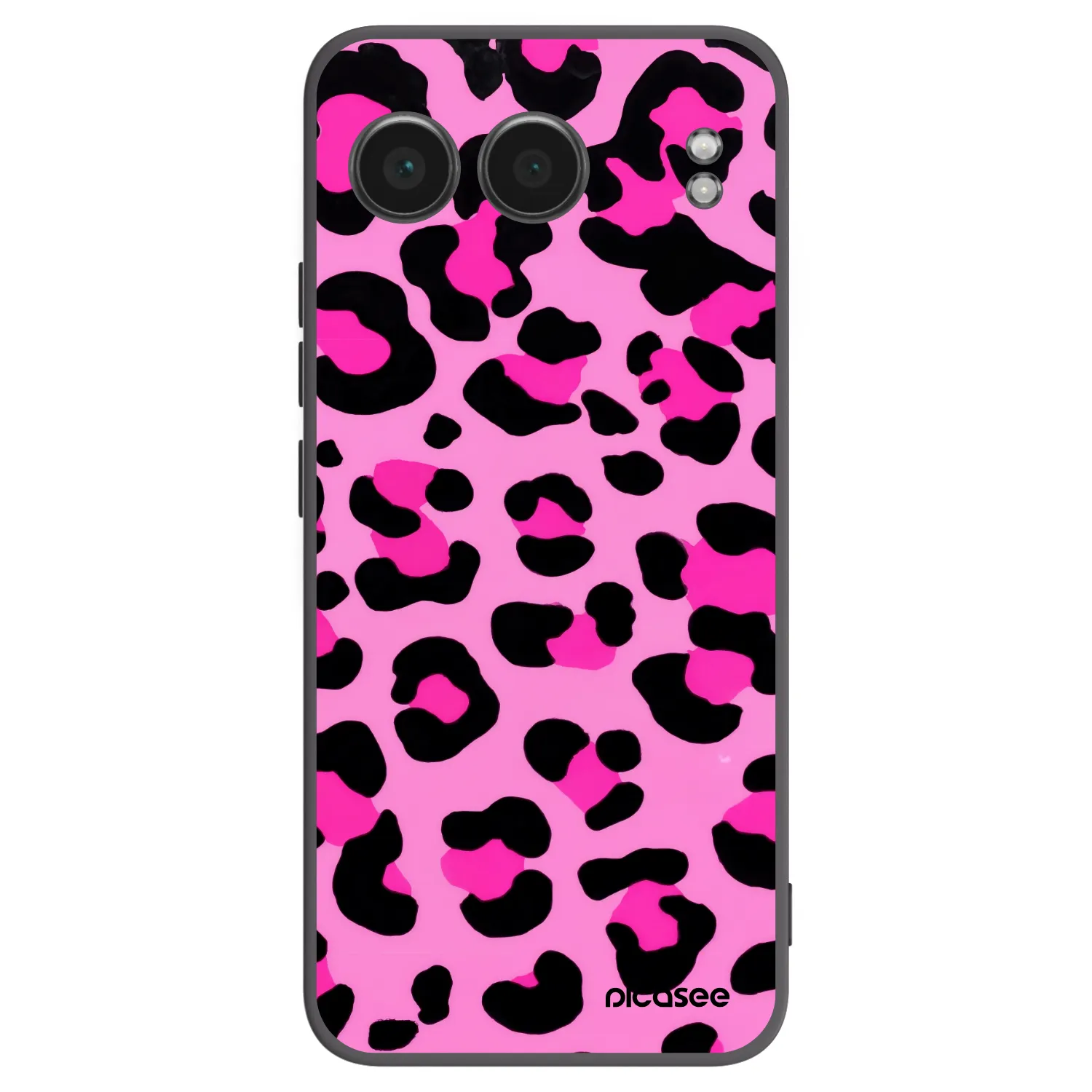 Picasee crna silikonska maskica za OnePlus Nord 4 - Pink Tiger